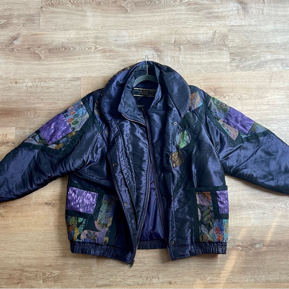 Vintage Mulberry Street jacket with patchwork